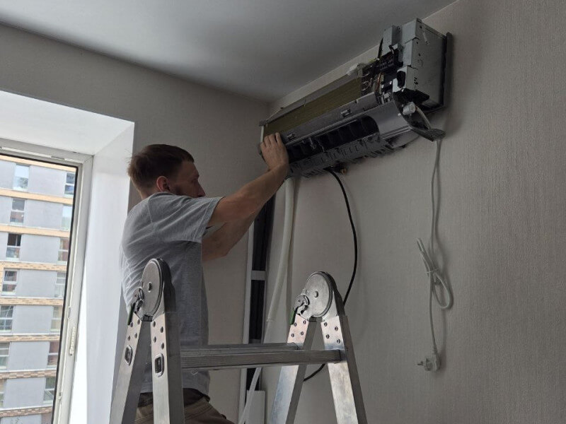 Установка кондиционера и обслуживание
